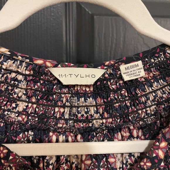 Anthro Tile print blouse - Picture 4 of 5